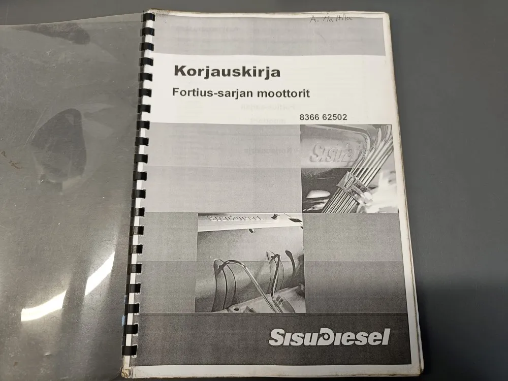 Sisudiesel Fortius-sarjan moottorit / Korjauskirja