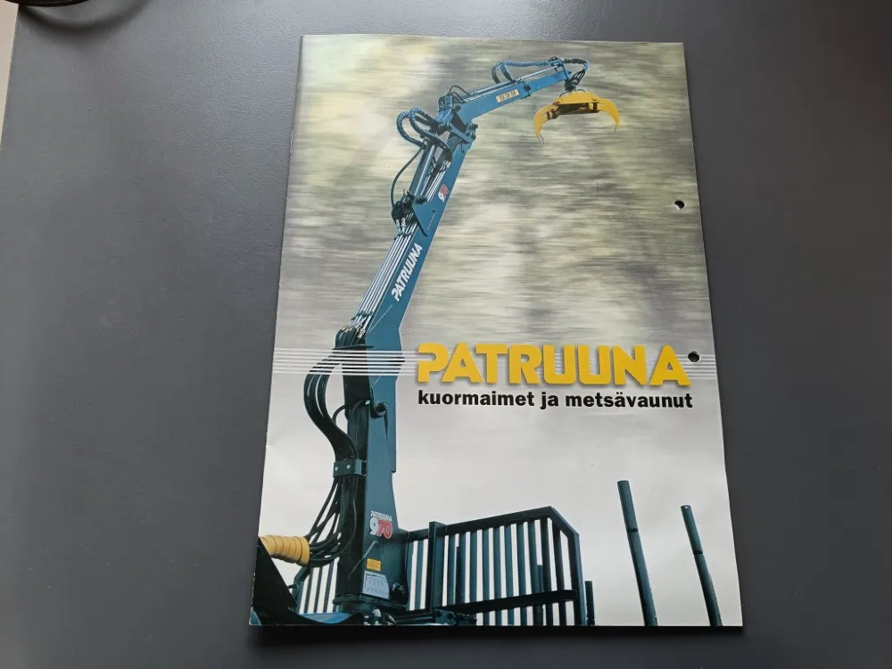 Patruuna kuormaimet ja metsävaunut / Myyntiesite