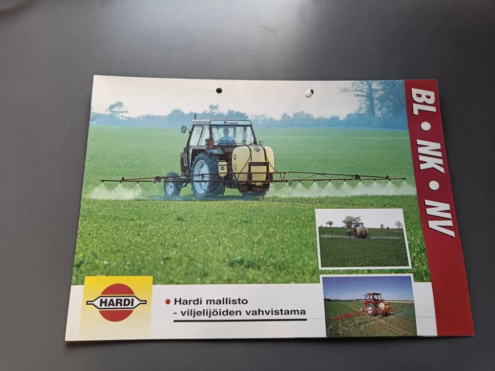 Hardi mallisto/ BL, NK, NV / Myyntiesite