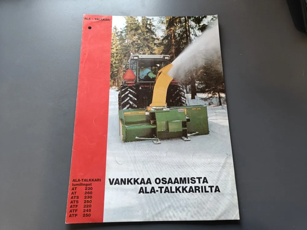 Ala- talkkarilta lumilingot / Myyntiesite