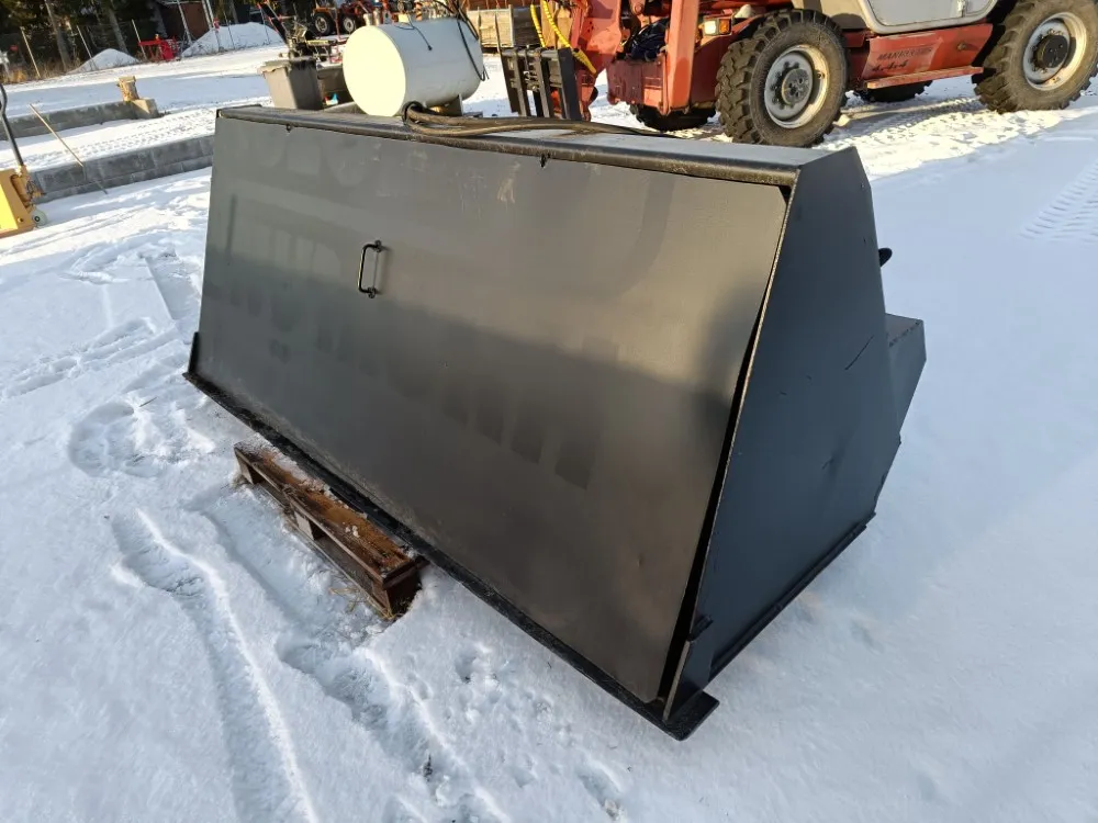 Hiekoituskauha 250cm - hydraulinen / Volvo-kiinnikkeellä