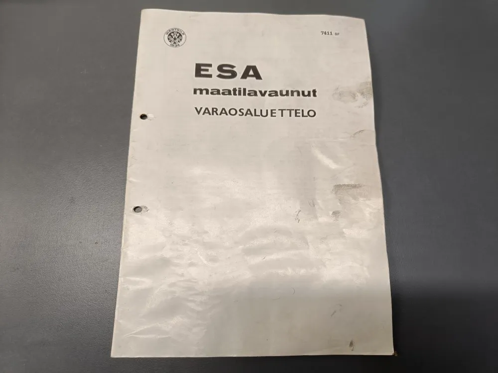 Esa maatilavaunut 7411 SF / Varaosaluettelo