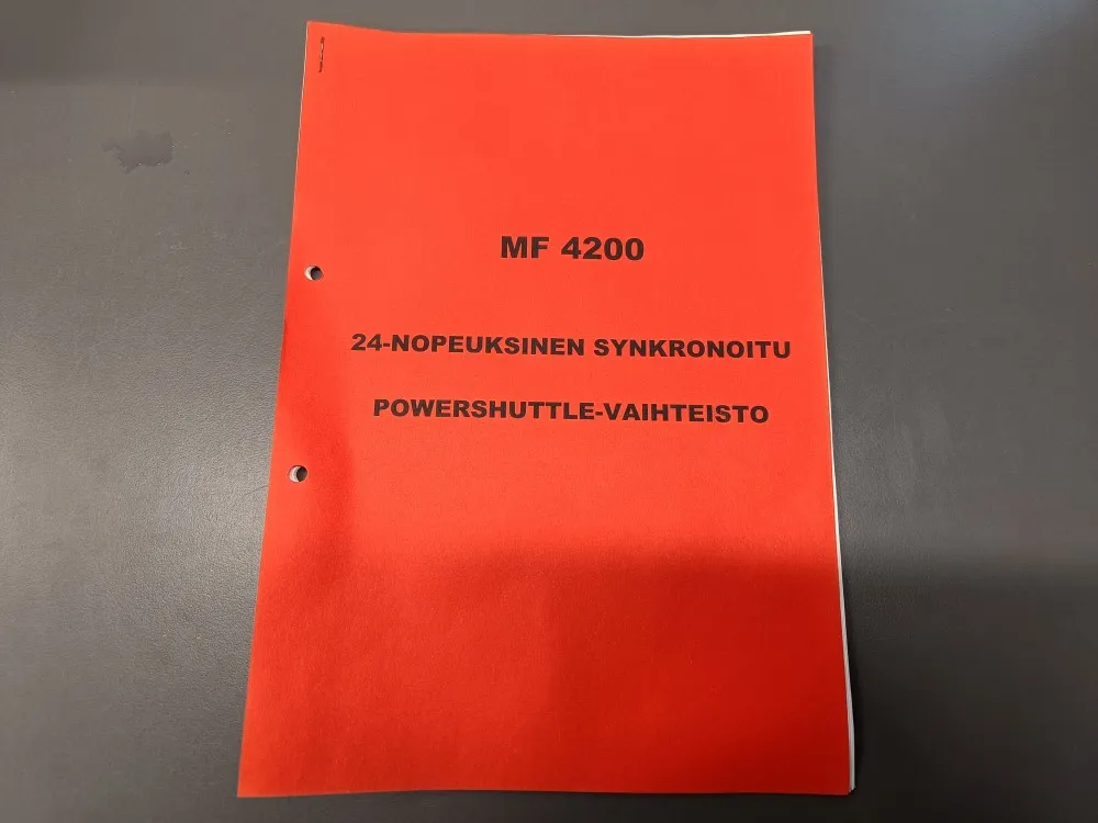 MF 4200 24-nopeuksinen synkronoitu / Powershuttle-vaihteisto, esittely