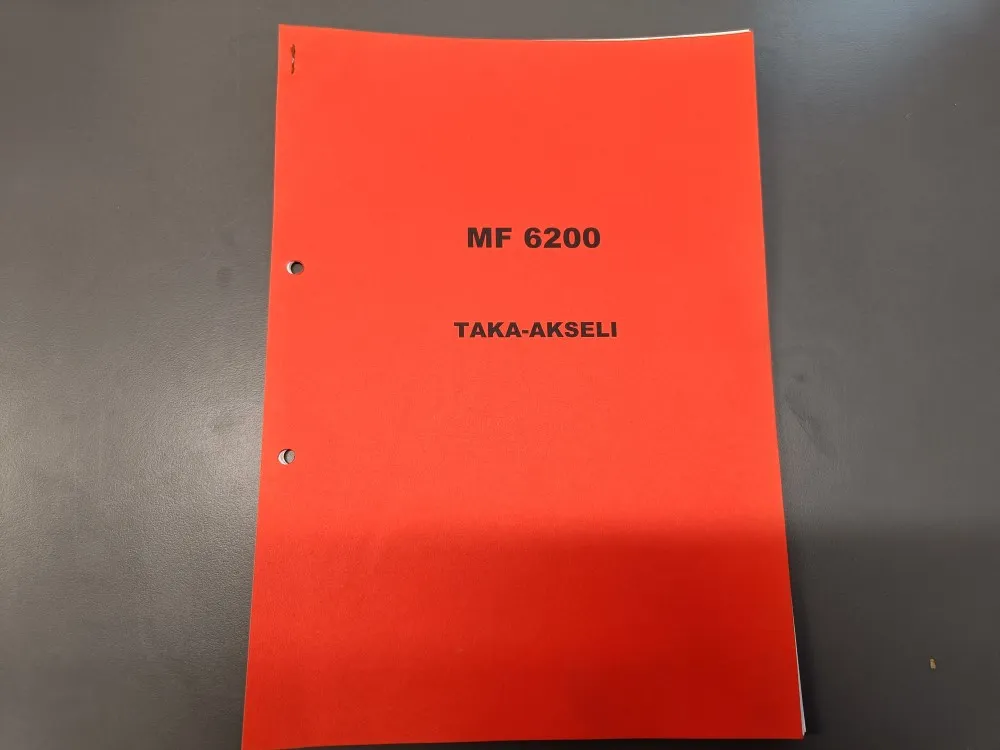MF 6200 taka-akseli / Esite