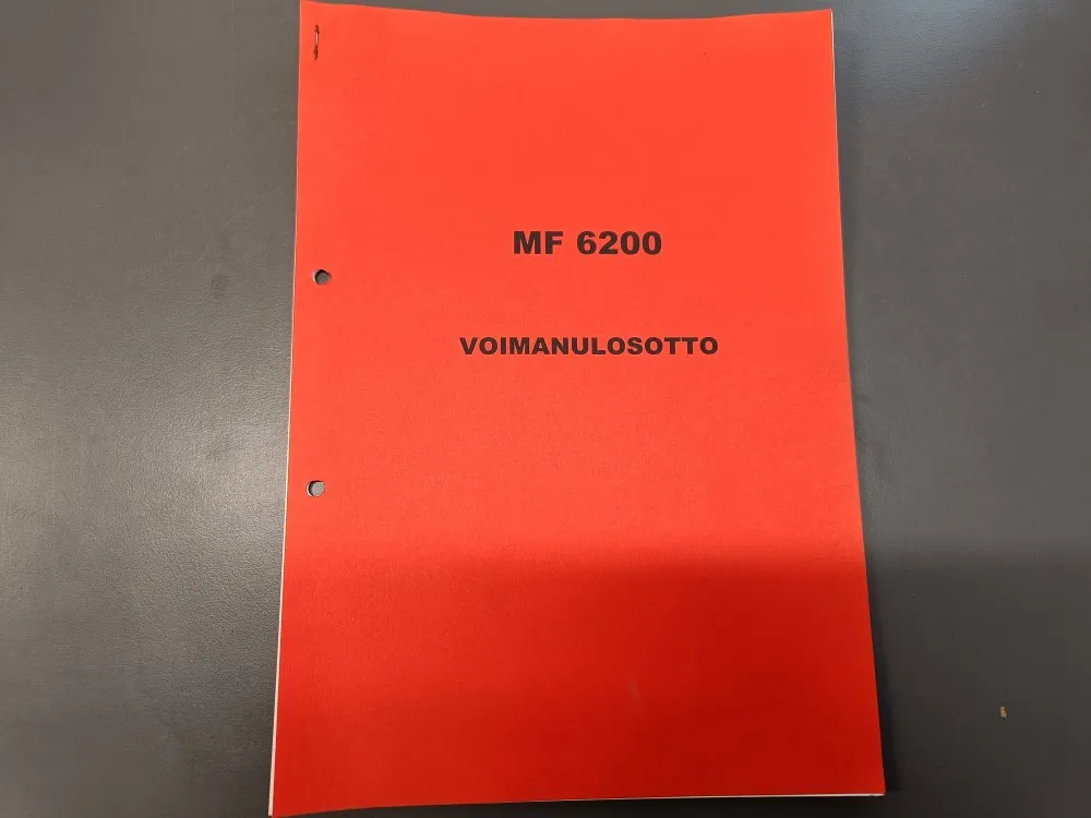 MF 6200 voimanulosotto / Esite