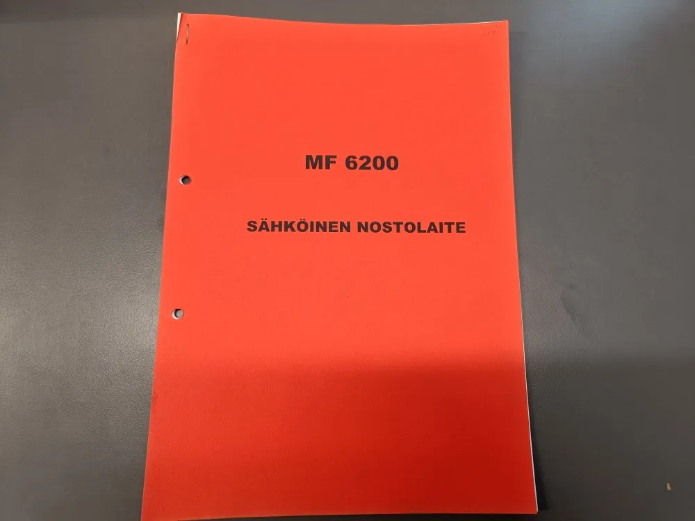 MF 6200 sähköinen nostolaite / Esite