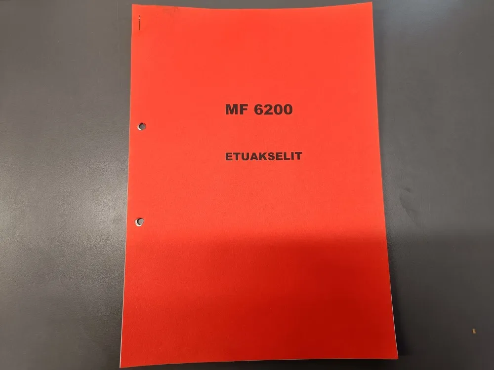 MF 6200 etuakselit / Esite