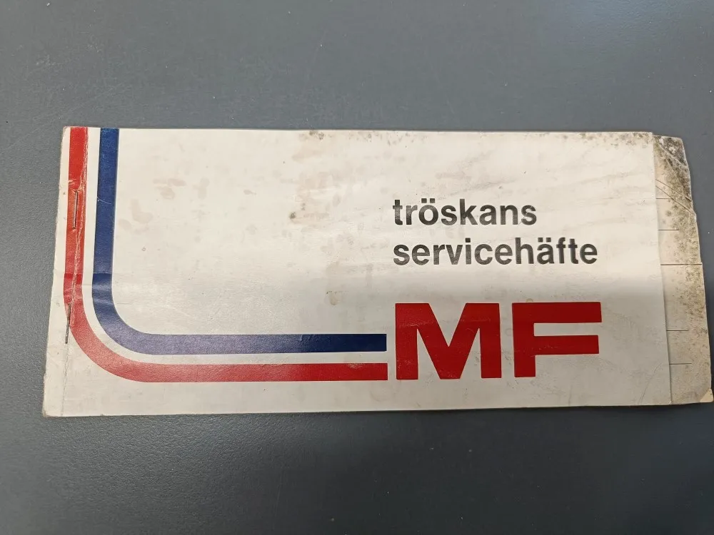 MF huoltokirja (ruotsinkielinen) /