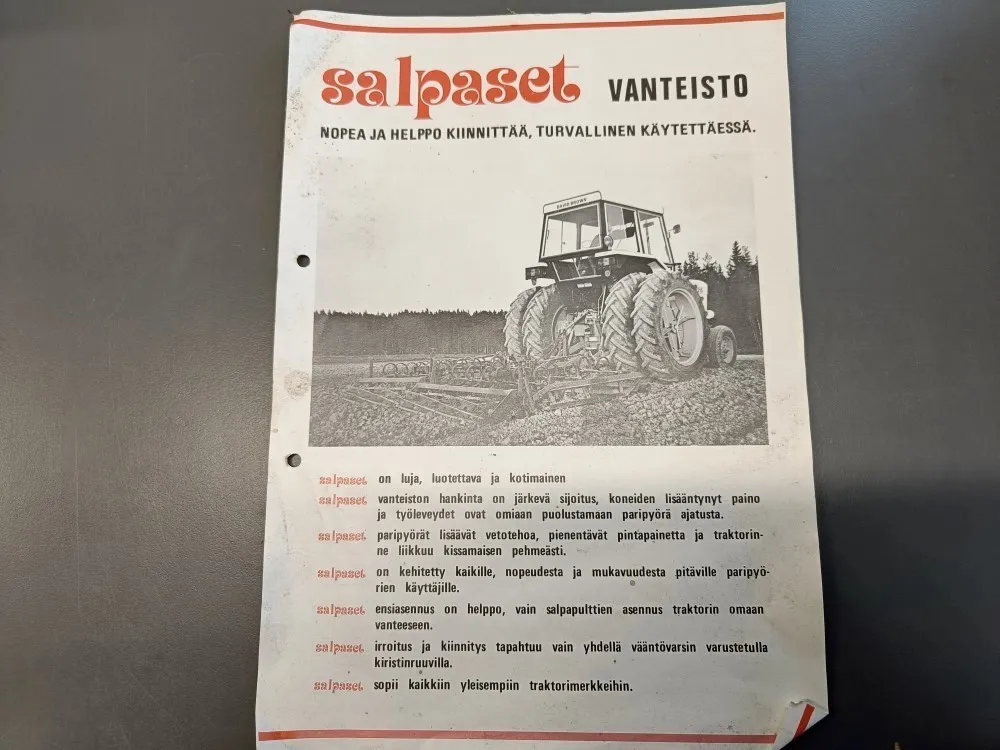 Salpaset vanteisto esite /