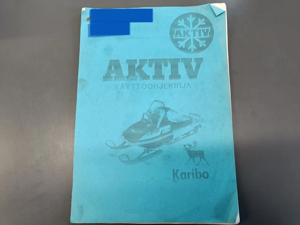 Aktiv Rotax / Moottorikelkan käyttöohjekirja