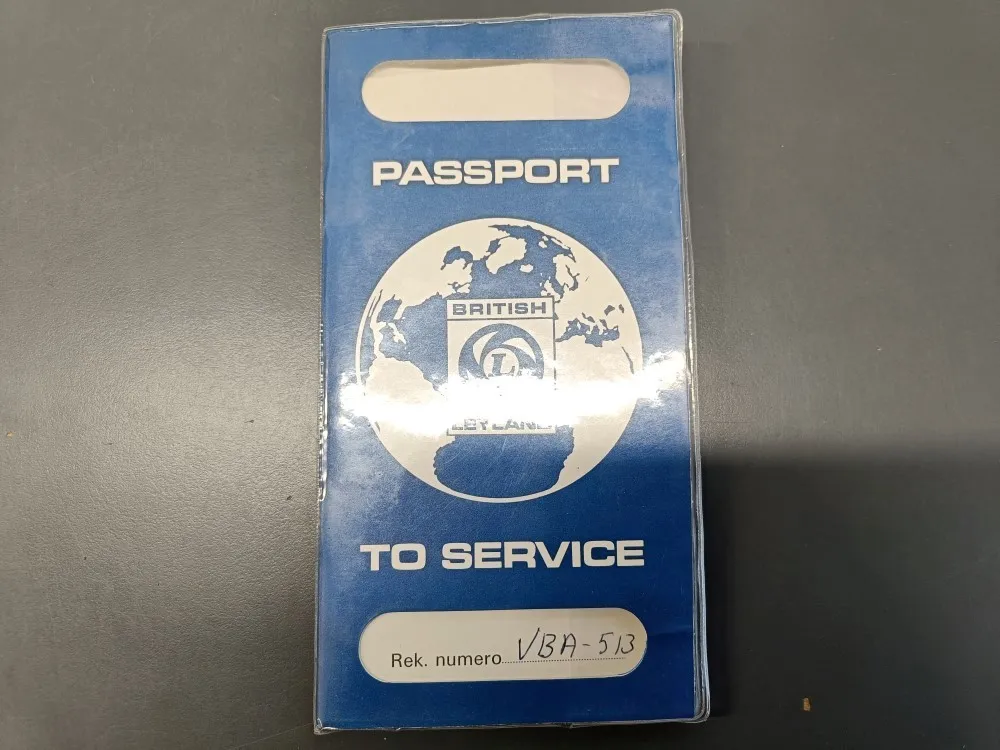 Leyland huoltovihko täytetty /