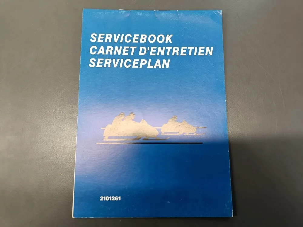 Nordtrac huoltokirja / Täyttämätön englanninkielinen