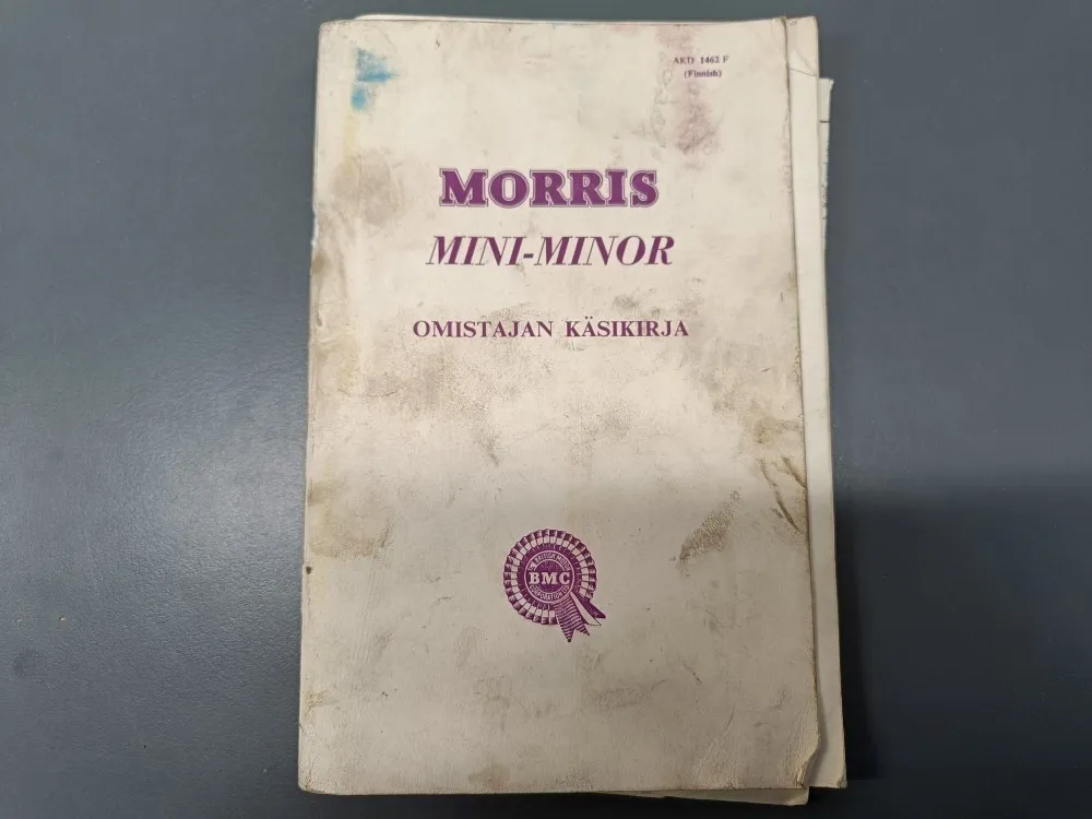 Morris Mini-manor / Omistajan käsikirja