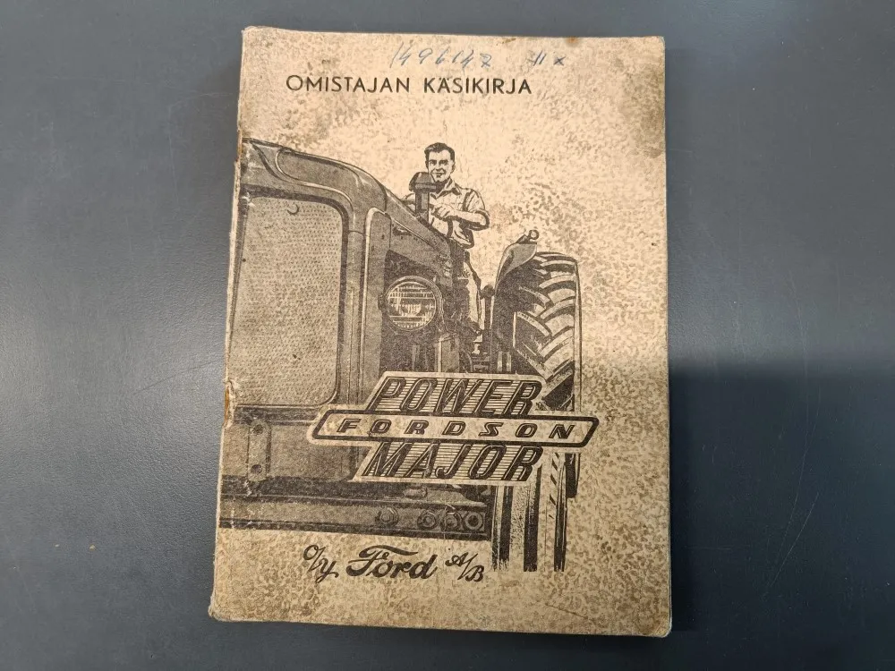 Fordison Power Major 1959 / Omistajan käsikirja
