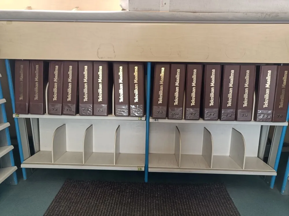Tekniikan maailma kokoelma vuodet 69-88 / 33 kansiollista