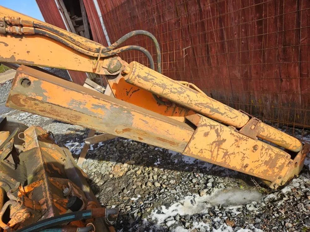 Hiab 1165 nosturi hydraulijatkolla / tuppisovitteet, myydään asiakkaan lukuun
