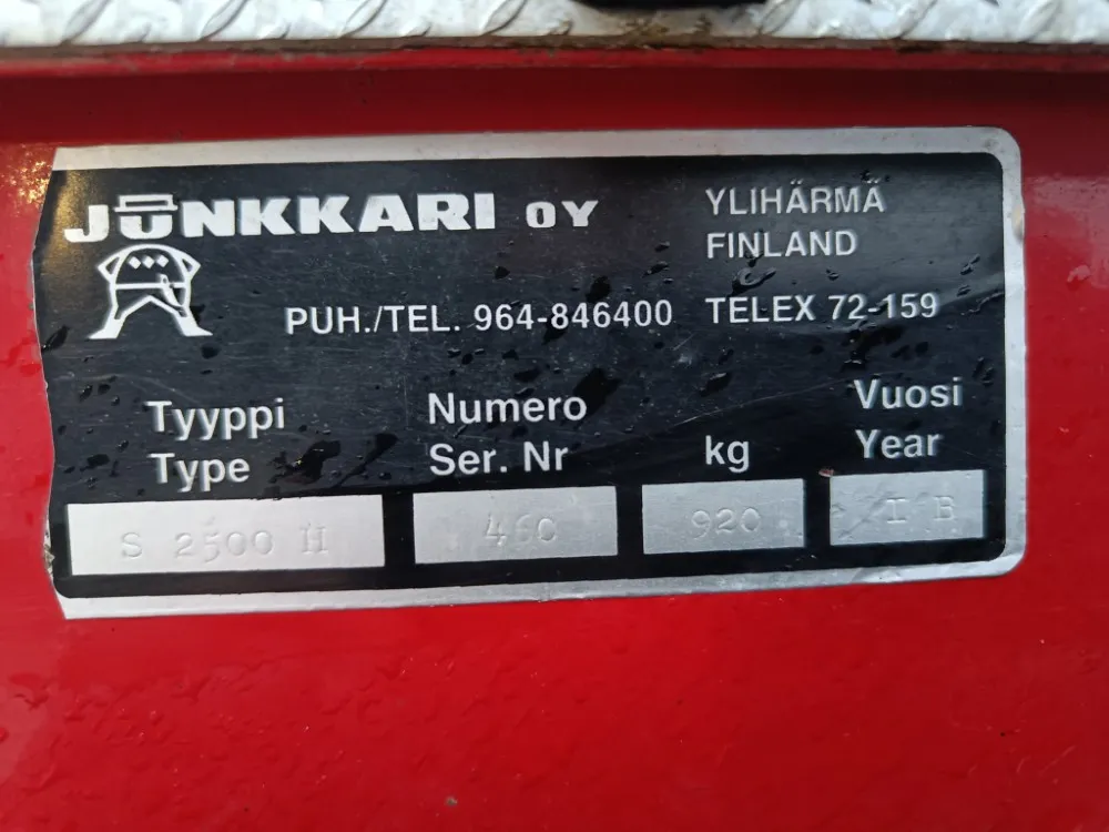 Simulta Junkkari kylvölannoitin 250cm / kiekkovantaat takana, alumiinikannet