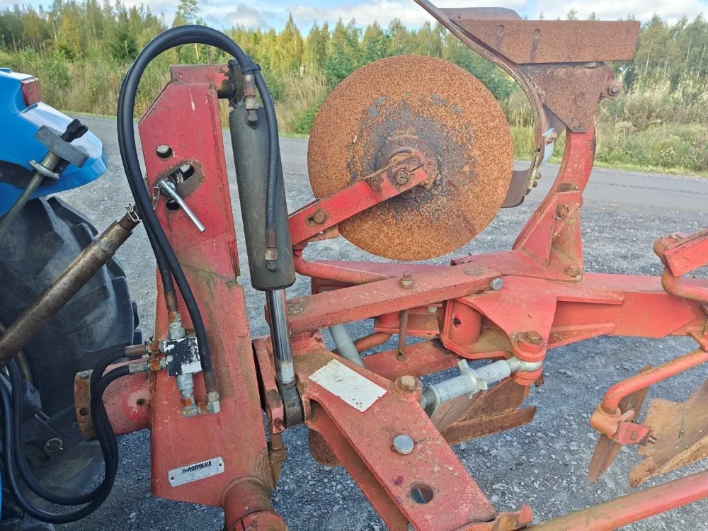 Agrolux RSD397FK paluuaura 3-siipinen / kuorimet ja kiekkoleikkurit, katso video!