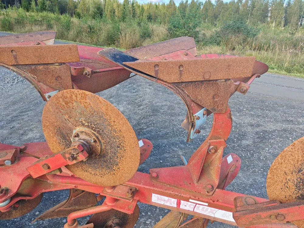 Agrolux RSD397FK kääntöaura 3-siipinen / kuorimet ja kiekkoleikkurit, katso video!