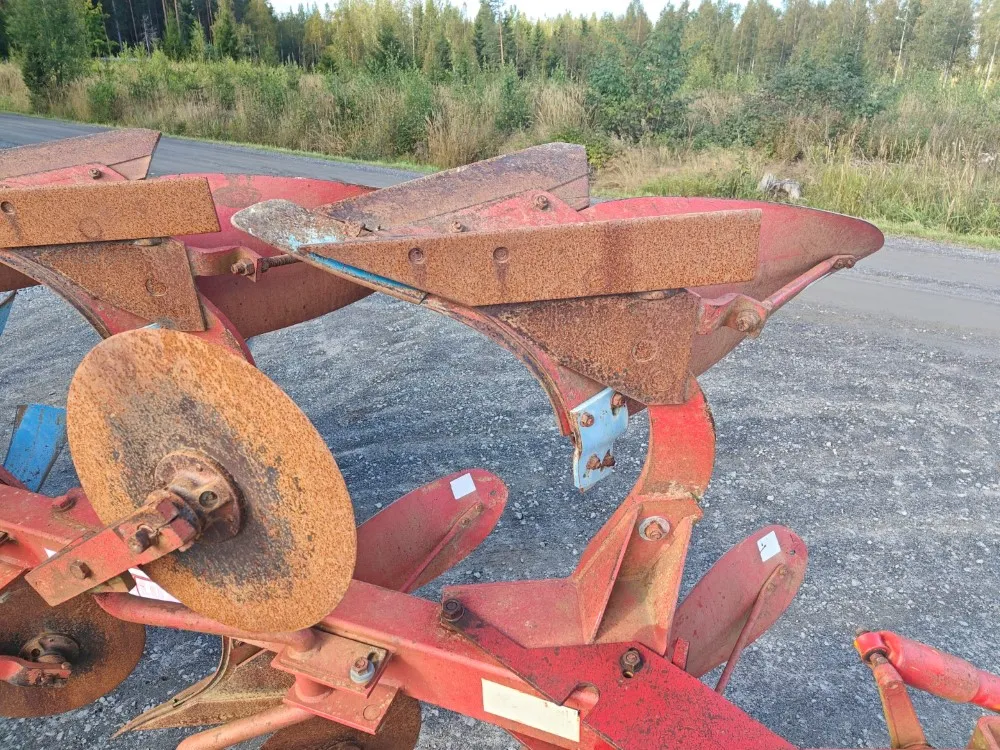 Agrolux RSD397FK kääntöaura 3-siipinen / kuorimet ja kiekkoleikkurit, katso video!