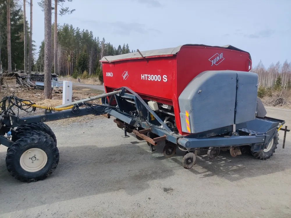 Juko HT3000S täyskiekkokone / pyörän välijyrällä, katso video!