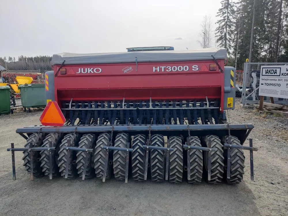 Juko HT3000S täyskiekkokone / pyörän välijyrällä, katso video!
