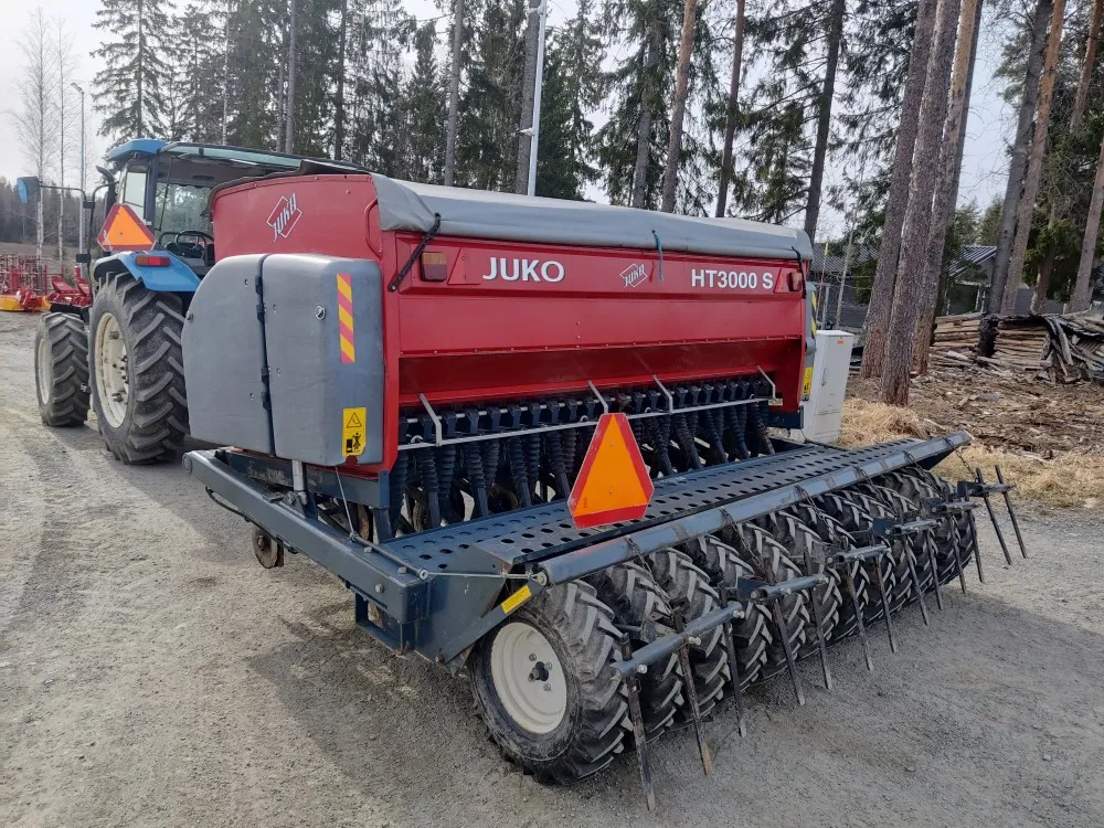 Juko HT3000S täyskiekkokone / pyörän välijyrällä, katso video!