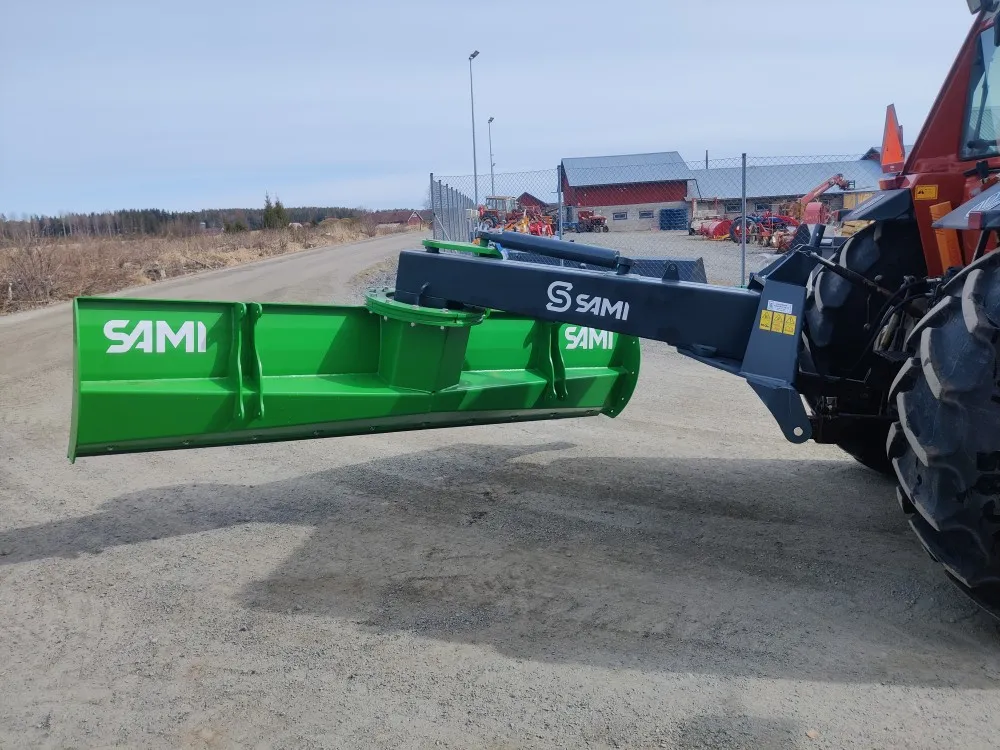 Perälevy Sami 310-70, katso video! / hydraulinen levyosan kääntö, käyttämätön!