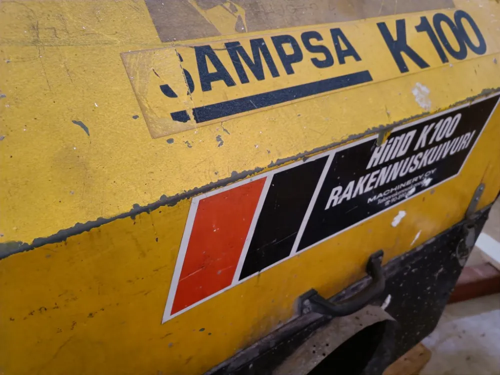 Sampsa K100 työmaapuhallin / Myydään asiakkaan lukuun