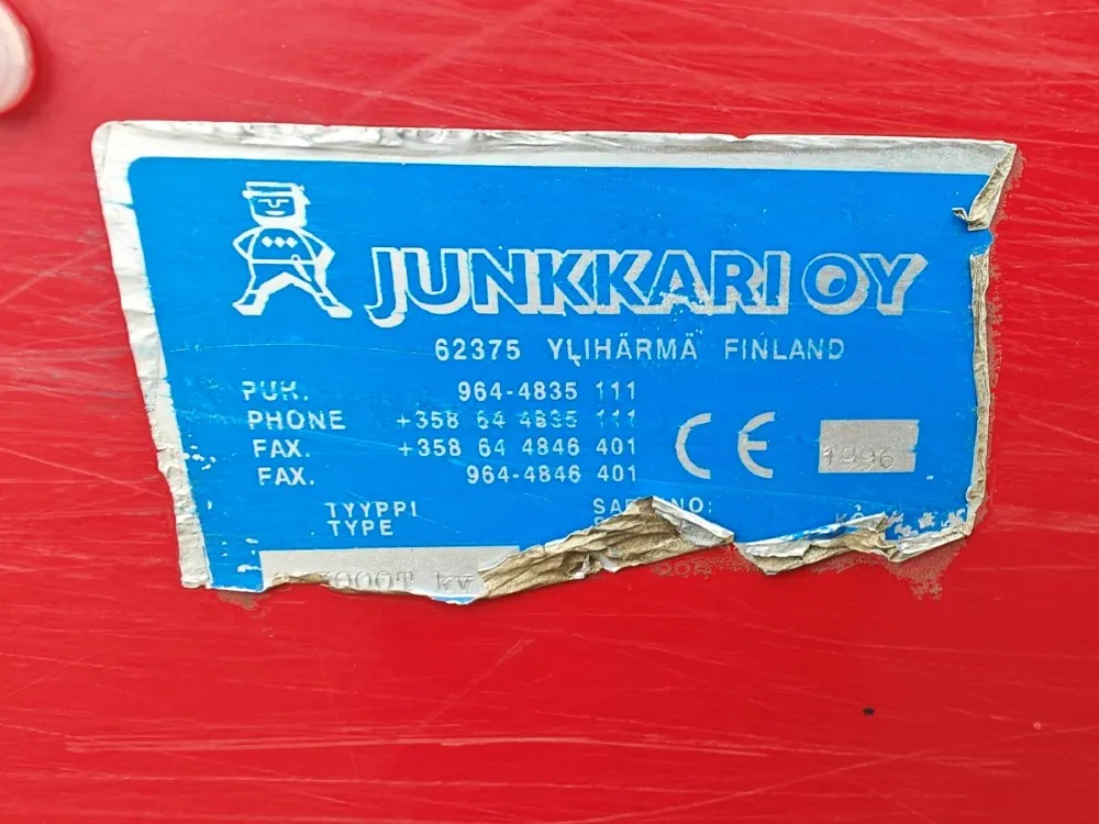 Kylvölannoitin Simulta Junkkari 3000T / Takapyöräkone, kiekkovantaat takana