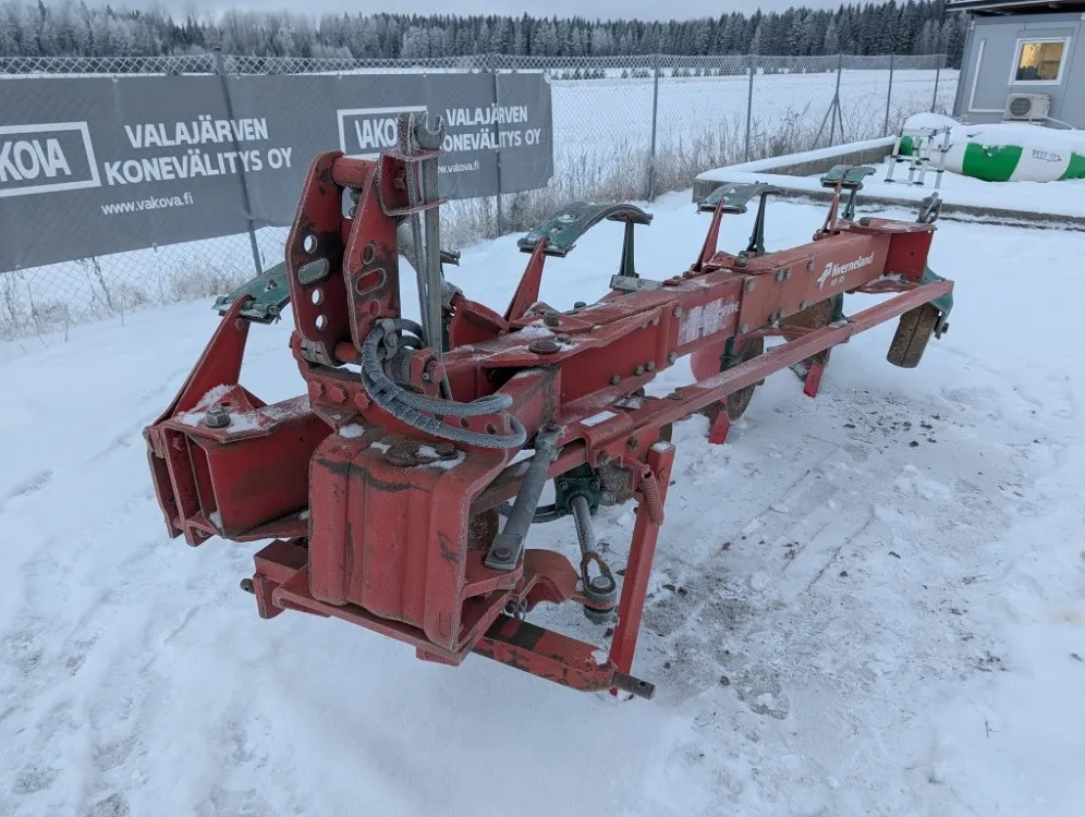 Kverneland AD85 Variomat 4-siipinen / Hydraulinen viilunsäätö, katso video!