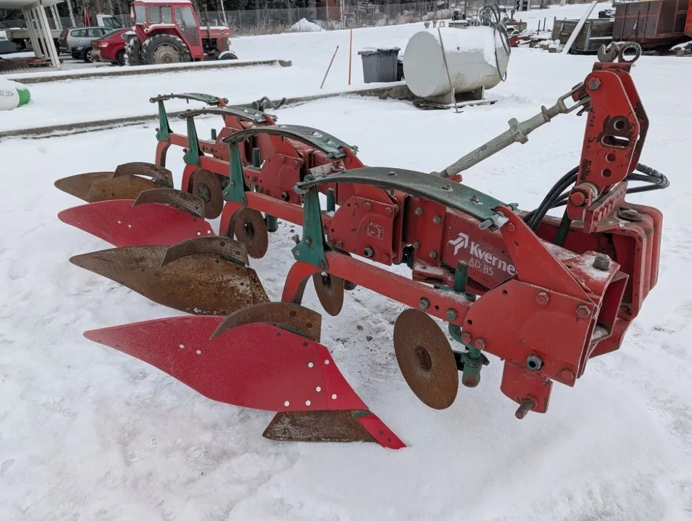 Kverneland AD85 Variomat 4-siipinen / Hydraulinen viilunsäätö, katso video!
