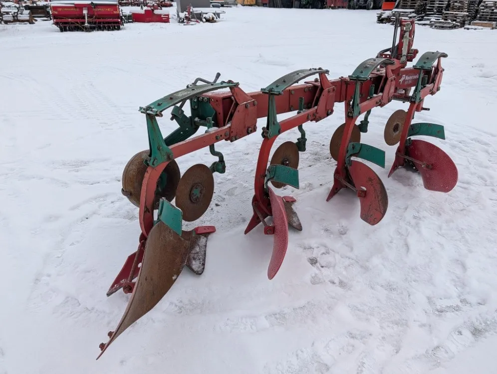 Kverneland AD85 Variomat 4-siipinen / Hydraulinen viilunsäätö, katso video!