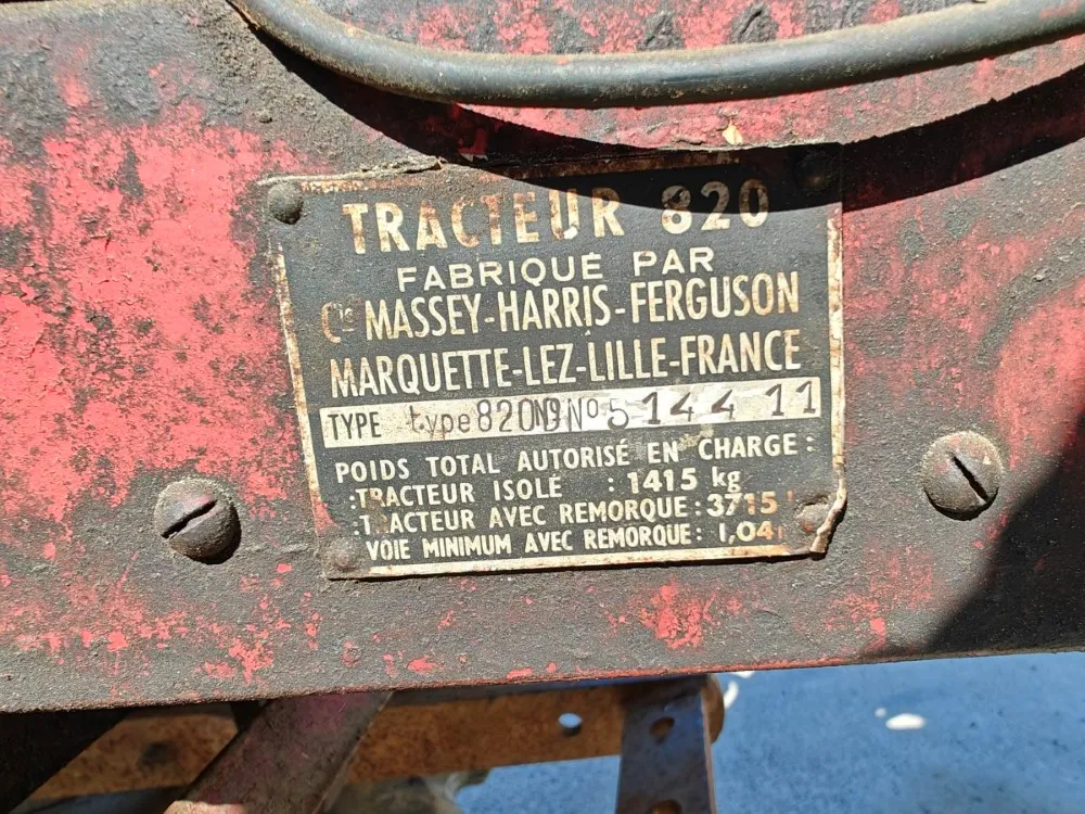 Massey Harris 820D / Harvinainen 2-sylinterinen diesel