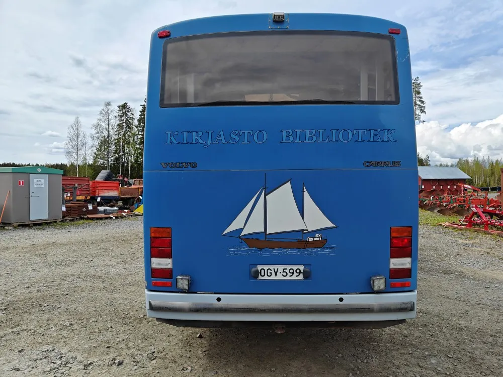 Volvo B10M kirjastoauto - Kori Libris 310 / Hyvät varusteet - Katsastettu 1/25 - VIDEO
