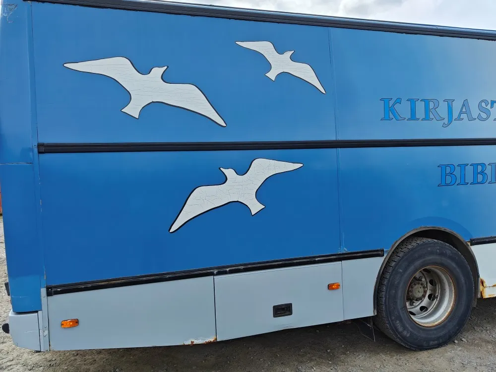 Volvo B10M kirjastoauto - Kori Libris 310 / Hyvät varusteet - Katsastettu 1/25 - VIDEO