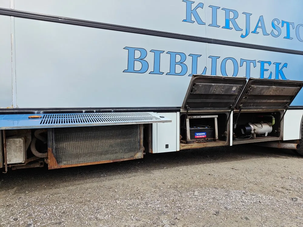 Volvo B10M kirjastoauto - Kori Libris 310 / Hyvät varusteet - Katsastettu 1/25 - VIDEO