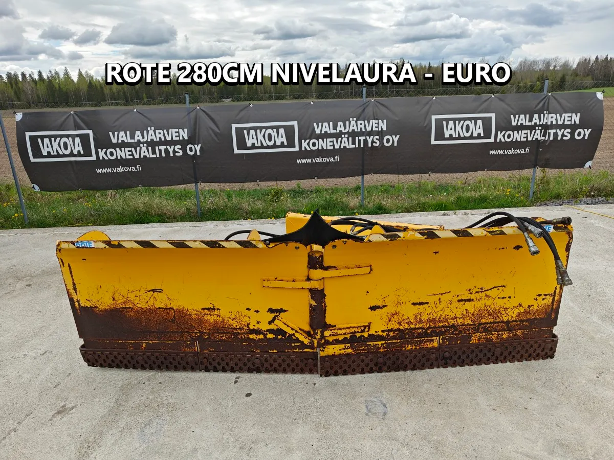 Rote nivelaura 280cm / Euro-kiinnike - Katso video!