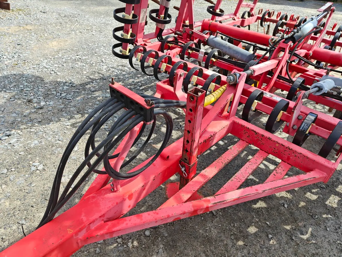 Väderstad NZE 700cm äes / Hydraulinen crossboard etulata - VIDEO