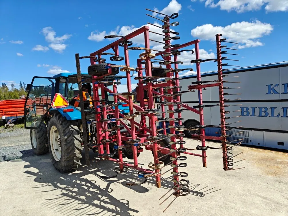 Äes VM 450 cm, hydraulisesti taittuva / Etulana ja jälkihara, katso video!
