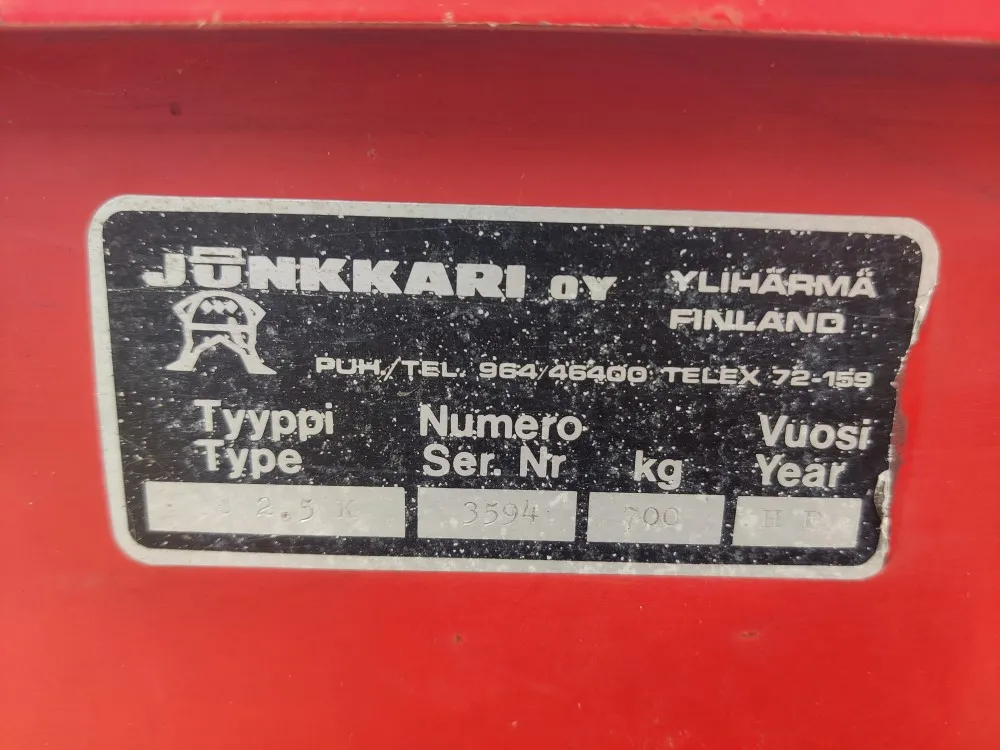 Kylvölannoitin Simulta Junkkari 250cm / Kiekkovantailla