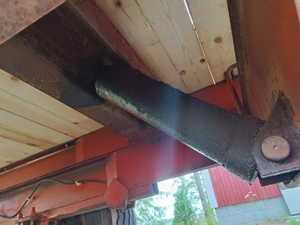 Kipa kippikärry 1-akselinen / Kantavuus 7000kg, siisti kärry