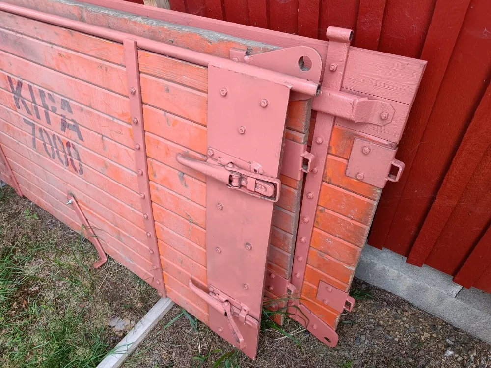 Kipa kippikärry 1-akselinen / Kantavuus 7000kg, siisti kärry