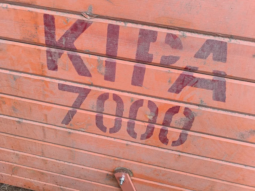 Kipa kippikärry 1-akselinen / Kantavuus 7000kg, siisti kärry