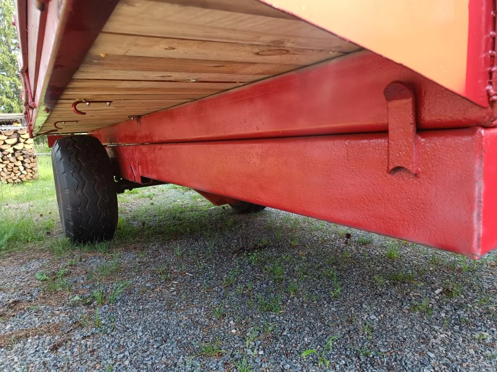 Kipa kippikärry 1-akselinen / Kantavuus 7000kg, siisti kärry