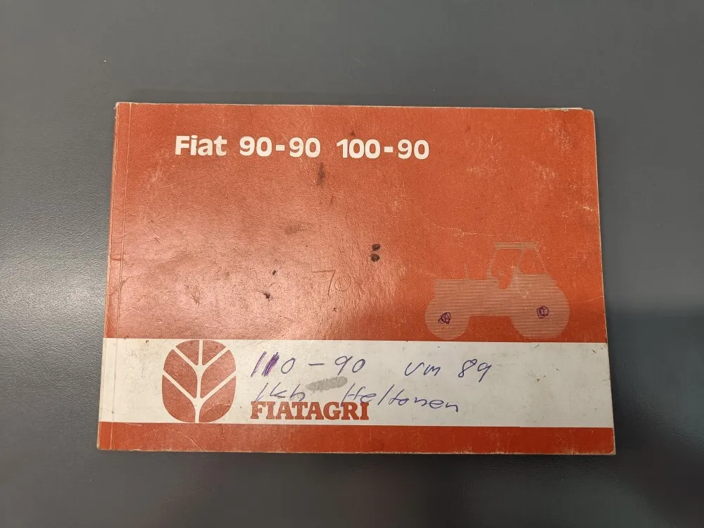 Fiat 90-90 100-90 / Traktorin käyttöohje