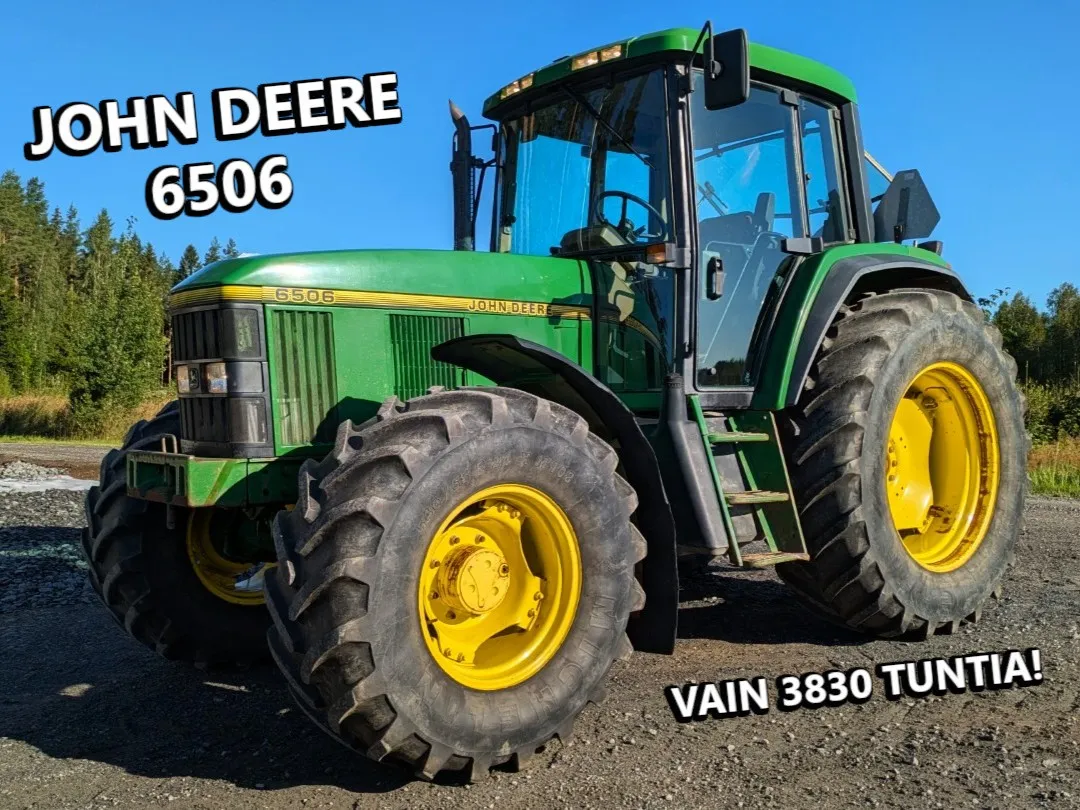 John Deere 6506, 3800h ajettu / Upeakuntoinen kone, katso video!