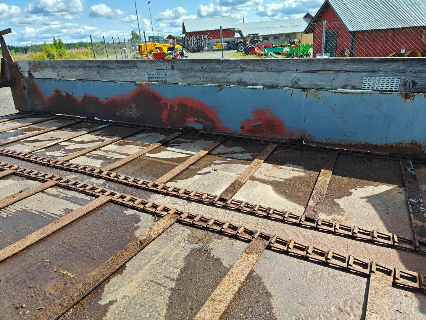Tuhti yleisperävaunu - lantakärry / 8000kg - telikärry - video!