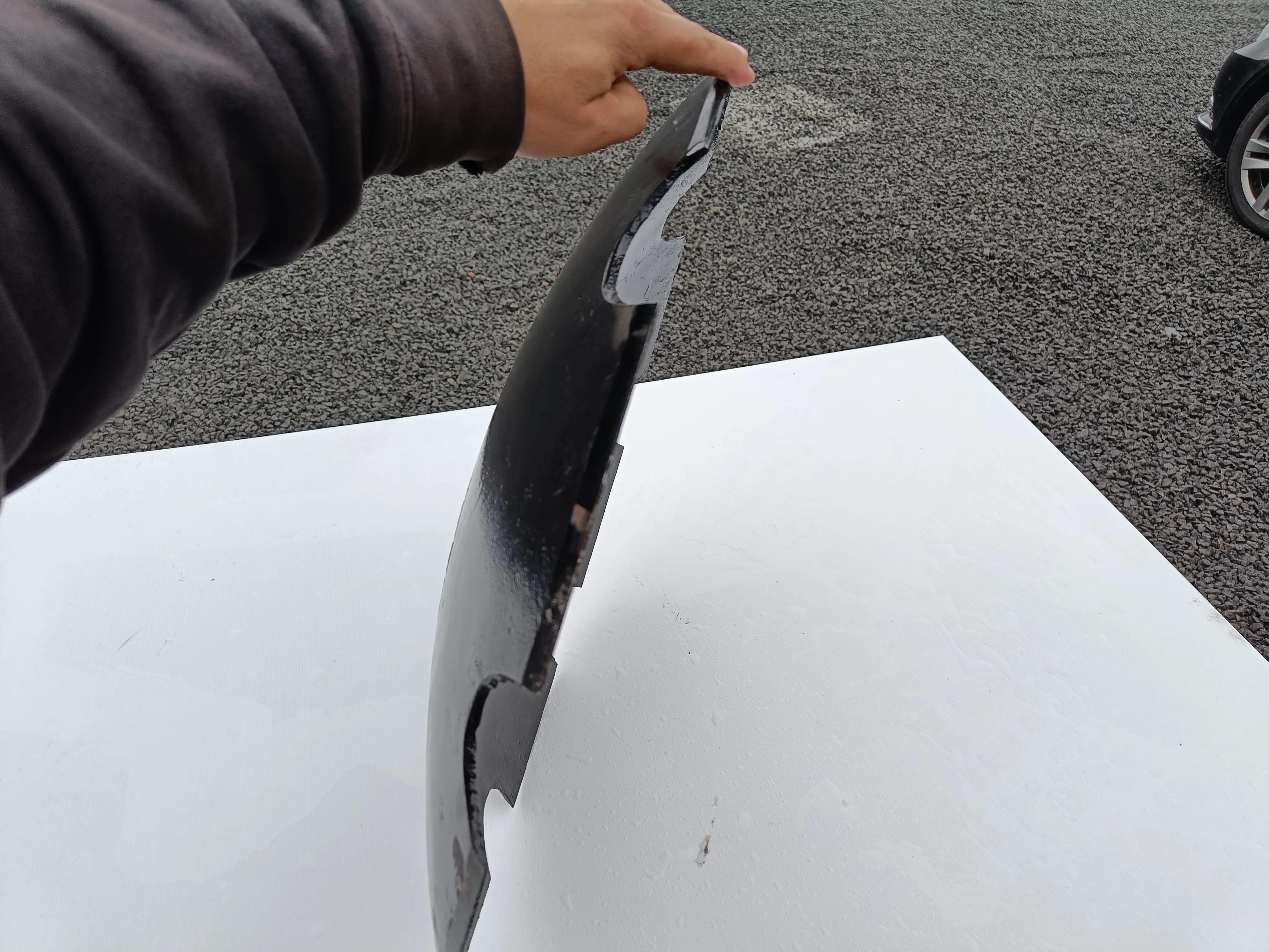 Lautanen 660mm, pyöreä 46mm keskireikä / mm. Belarus ja Tempo lautasmuokkaimiin