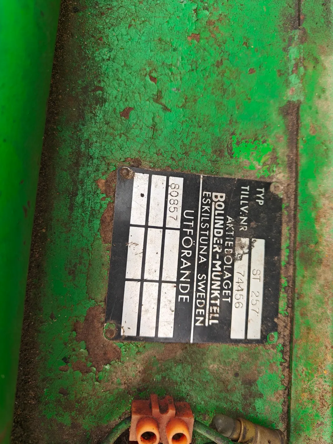 Volvo BM ST257 leikkuupuimuri / työleveys 190cm, vaikka koeruutupuimuriksi